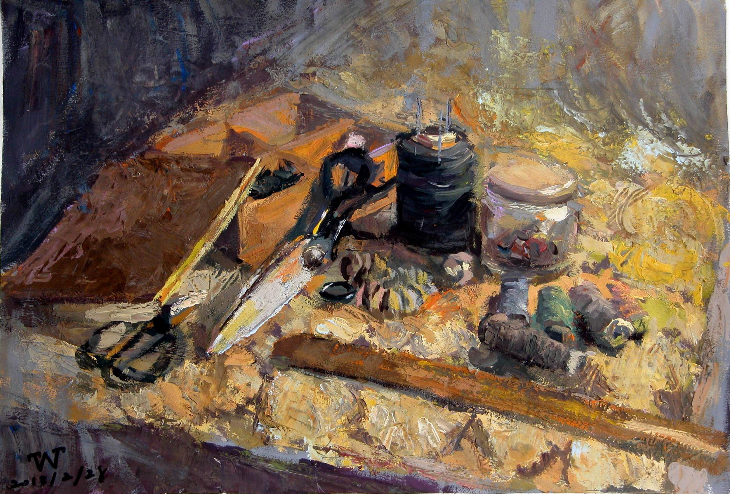 《外婆的桌子》 陈汉煜